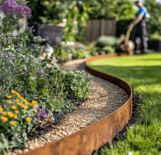 Corten Garden Edging For Home Corten Garden Edging For Home